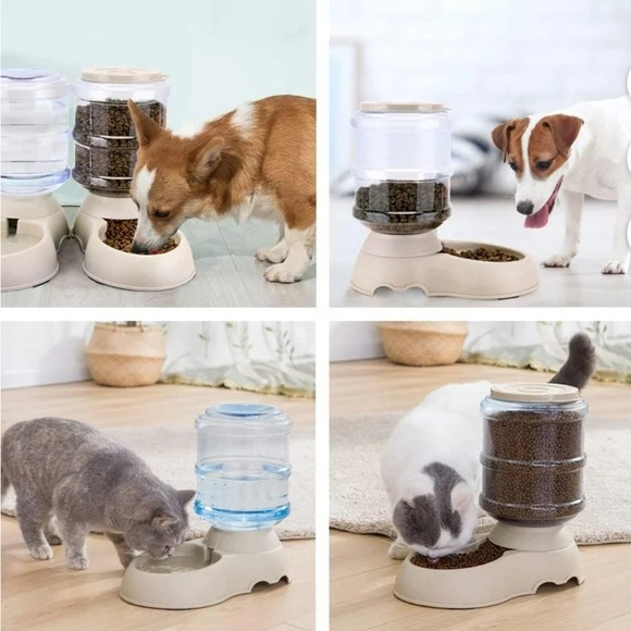 Automatic pet feeder - kibble and water despencer - Picture 4 of 6